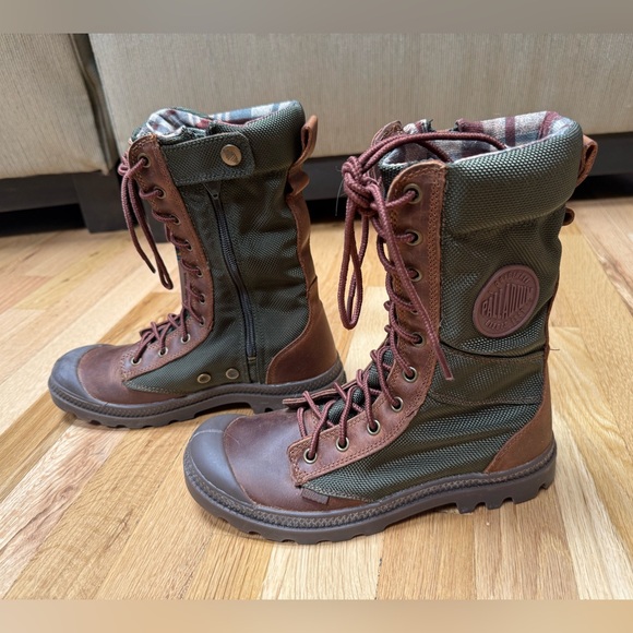 Palladium Pampa Tactical Boots Women Size 7.5 - Picture 3 of 15